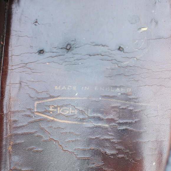 Church’s Black “Fighting Seal” Leather Slip-On EUC - Picture 12 of 15